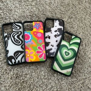 Brand New 4 pack of Wildflower IPhone 12 cases